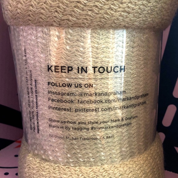 Mark and Graham Color Block Throw - Picture 3 of 4